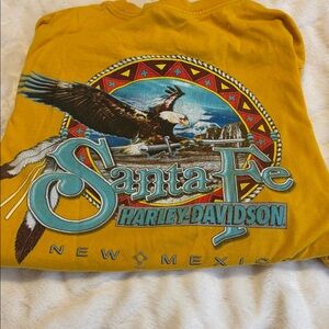 2010 Harley Davidson Motorcycles New Mexico Biker Double Sided Long Sleeve Shirt